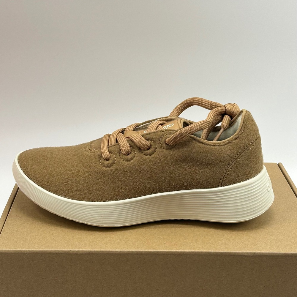 Allbirds Wool Runner 2 Women Size 5 Stony Beige Cream Sneakers NIB A11015W050